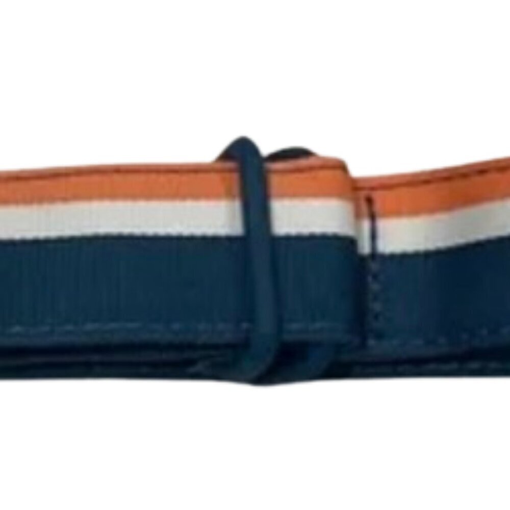 Vineyard Vines Kids M Blue and Orange belt 33.5"